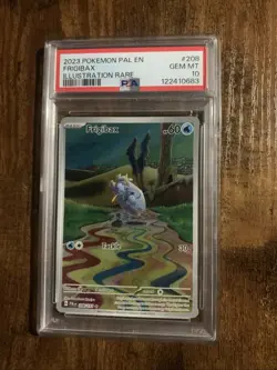 2023 Pokemon Pal En Figubax #208 Illustration Rare Psa 10 Gem Mt - Image 1