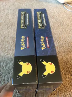2x Pokemon TCG Celebrations 25th Zacian Deluxe Pin Collection Box New Sealed - Image 3