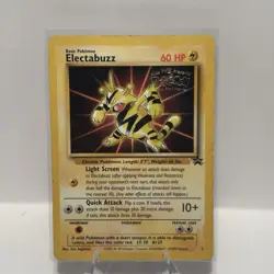 Electabuzz #2 WB Kids Stamped Black Star Promo Vintage WotC Pokemon TCG Card - Image 1