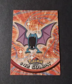 1999 Topps Pokemon TV Animation Edition #42 Golbat Black Logo Near Mint+ - Image 1