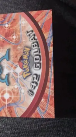 1999 Topps Pokemon TV Animation Edition #42 Golbat Black Logo Near Mint+ - Image 3