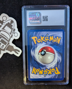 1999 Pokemon Fossil Aerodactyl 1/62 1st Edition Prerelease Stamp CGC 5.5 Graded - Image 2