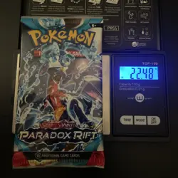 (VERY HEAVY) 22.48g Pokemon TCG Paradox Rift Booster Pack (SEALED)✅ - Image 1