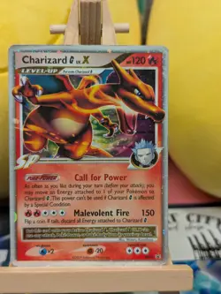 Pokemon Diamond and Pearl Promos Charizard G LV.X #DP45 - Image 1