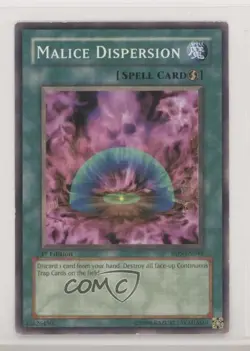 Malice Dispersion 1st Ed. YuGiOh Rise of Destiny #RDS-EN048 2004 - Image 1