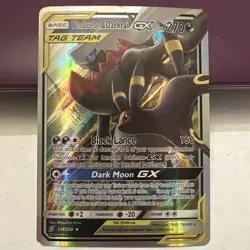 Pokemon TCG Umbreon & Darkrai Tag Team GX Holo Ultra Card 125/236 - Image 2