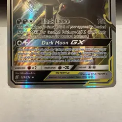 Pokemon TCG Umbreon & Darkrai Tag Team GX Holo Ultra Card 125/236 - Image 3