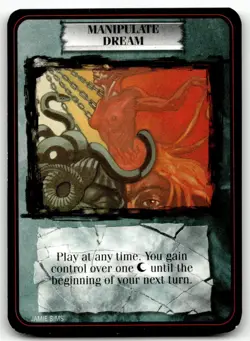 1995 Kult Reality is a Lie! Trading card game - MANIPULATE DREAM - Image 1