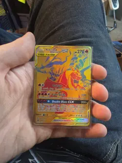 Reshiram & Charizard GX SM247 Promo Holo Card - Image 1