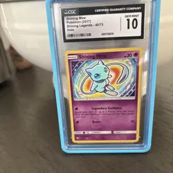 Shining Mew Pokemon Card 40/73 Shining Legends CGC Gem Mint 10 - Image 1