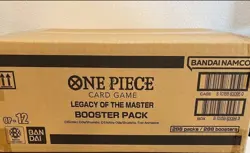ONE PIECE CARD GAME: LEGACY OF THE MASTER BOOSTER CASE OP12 24 Packs Ships 8/22 - Image 1
