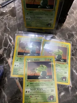 Pokemon TCG Erika's Oddish Gym Heroes 78/132 Unlimited Common Card - Image 3