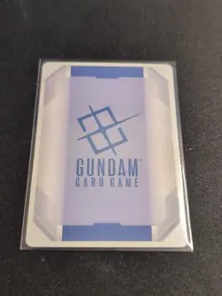 Justice Gundam GD01-066 Newtype Rising Gundam Card Game TCG - NM LR Holo - Image 2