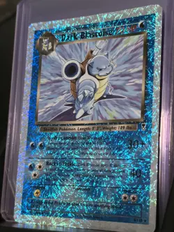 Pokemon TCG Dark Blastoise Legendary Collection 4/110 Reverse Holo Pokemon Card - Image 1