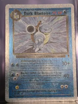 Pokemon TCG Dark Blastoise Legendary Collection 4/110 Reverse Holo Pokemon Card - Image 3