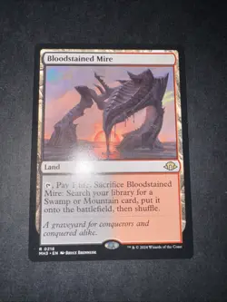 Bloodstained Mire Modern Horizons 3 Regular Card NM Condition Free Shipping - Image 2