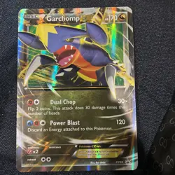Garchomp EX XY09 XY Promos Holo Jumbo Card Black Star Promo - Image 1