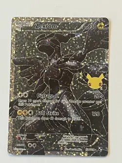 Zekrom Full Art 114/114 - Celebrations 25th Anniversary Pokemon Card Pokemon TCG - Image 1