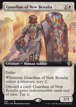 MTG Dominaria United - Guardian of New Benalia - DMU 386 - Extended Art - Image 2
