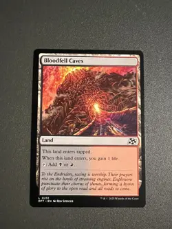 MTG Bloodfell Caves #251 Aetherdrift - Image 1