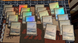 20 x Snow-Covered Plains FOIL NM MTG Magic - Modern Horizons (MH1) - Image 1