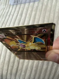Pokemon CHARIZARD 4/102 - Celebrations UPC 25th Anniversary GOLD Metal Card - Image 4