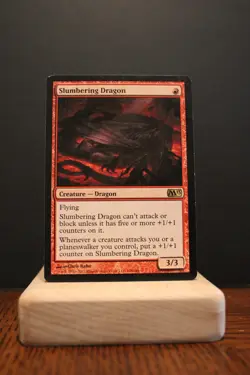 Slumbering Dragon - Core Set 2013 148 - Regular Rare MTG MP ManaFam - Image 1