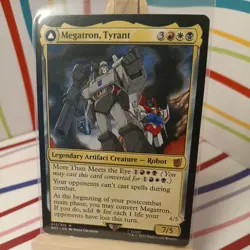 MTG Universes Beyond: Transformers Megatron, Tyrant 012/015 NM Mythic ManaFam - Image 1