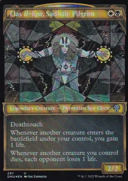 MTG Dominaria United - Elas il-Kor, Sadistic Pilgrim - DMU 297 - Showcase FOIL - Image 2