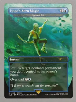 MTG x FINAL FANTASY SECRET LAIR - HOPE'S AERO MAGIC #1869 NON-FOIL - Image 1