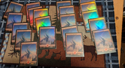 20 x Snow-Covered Mountain FOIL NM MTG Magic - Modern Horizons (MH1) - Image 1
