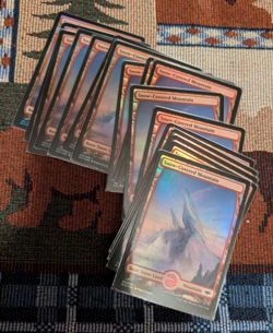 20 x Snow-Covered Mountain FOIL NM MTG Magic - Modern Horizons (MH1) - Image 2