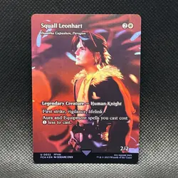 Magic MTG Final Fantasy Squall Leonhart (Danitha) #22 *FOIL* Through The Ages - Image 3