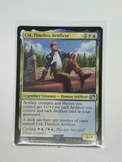 Cid, Timeless Artificer 0412 Regular -Final Fantasy Magic the Gathering MTG - Image 1