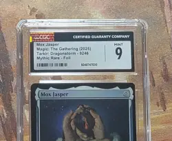 MTG Mox Jasper #246 Foil Tarkir Dragonstorm CGC 9 Mint - Image 2