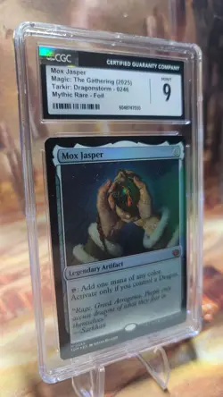 MTG Mox Jasper #246 Foil Tarkir Dragonstorm CGC 9 Mint - Image 3