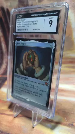 MTG Mox Jasper #246 Foil Tarkir Dragonstorm CGC 9 Mint - Image 4