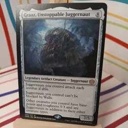 MTG Graaz, Unstoppable Juggernaut (229/493) Phyrexia All Will Be One NM - Image 1