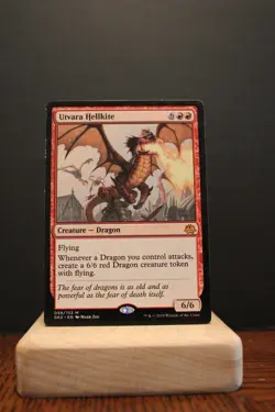 MTG English Utvara Hellkite MP Normal Ravnica Allegiance: Guild Kits - Image 1