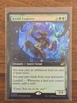 MTG Icetill Explorer Magic: The Gathering Edge of Eternities Rare #0192 Foil - Image 1