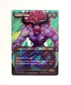 Vincent Valentine Assassin Surge Foil Card~Final Fantasy Commander MTG - Image 2