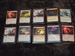 MTG Sorcery x10 (RED-ONLY-ARTIFACT DESTRUCTION) Suplex/Ready to Rumble/Demolish - Image 1