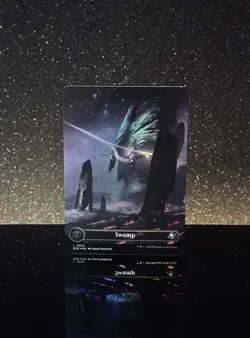 Swamp #0264 EOE L (Borderless) (FOIL ) - MTG Edge of Eternities - Image 1