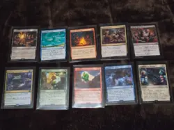 MTG Sorcery x10 (TOKEN CREATION) Call to the Feast/Call the Mountain Chocobo/Ser - Image 1