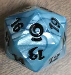 MTG Spindown Dice / Die From the Vault: Relics D20 - Image 1
