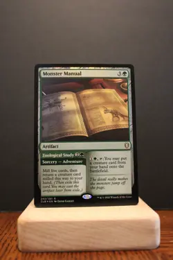 MTG Foil CMR: Battle for Baldur's Gate CLB Monster Manual MINT ManaFam - Image 1