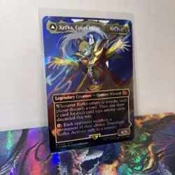 Kefka, Court Mage SURGE FOIL Borderless 0543 Final Fantasy FIN MTG Unplayed Mint - Image 2