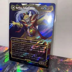 Kefka, Court Mage SURGE FOIL Borderless 0543 Final Fantasy FIN MTG Unplayed Mint - Image 3