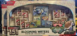 Pokemon 2x Scarlet & Violet 151 Blooming Waters Premium Collection Lot Sealed ✅ - Image 1