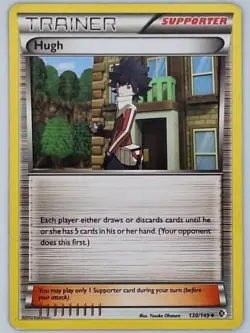 Hugh 130/149 Pokemon - Black and White Boundaries Crossed MP - Image 1
